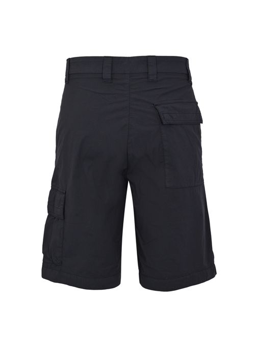 Bermuda in gabardina di cotone loose fit con pinces Total Eclipse C.P. COMPANY | 20CMBE256A 006439G888